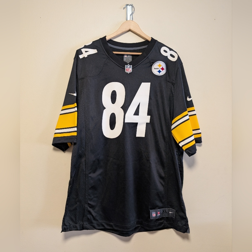 Nike Pittsburgh Steelers Antonio Brown #84 Jersey Black Men’s XL NFL
